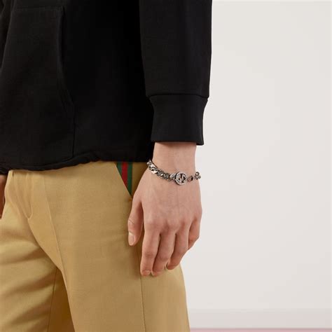 GUCCI lnterlocking G Chain Bracelet 